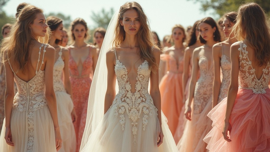 90s supermodel wedding styles