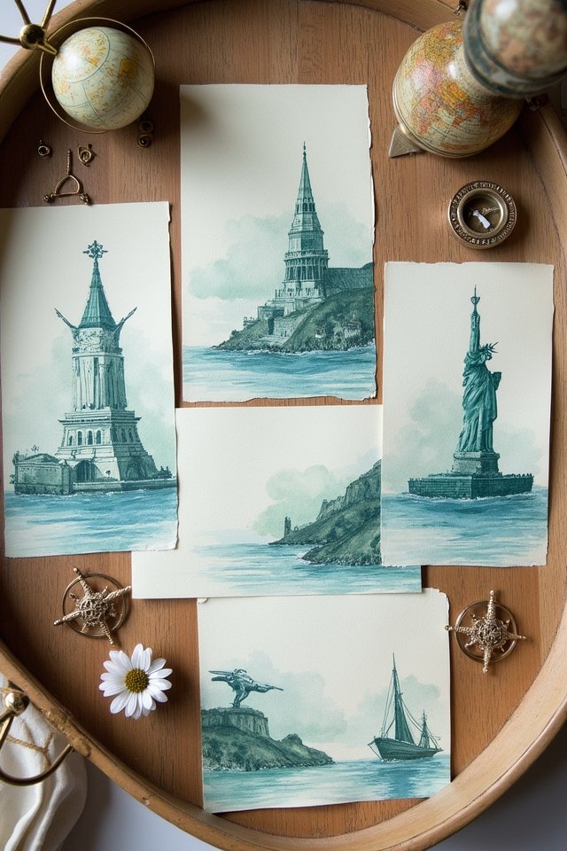 adventure inspired wedding invitations