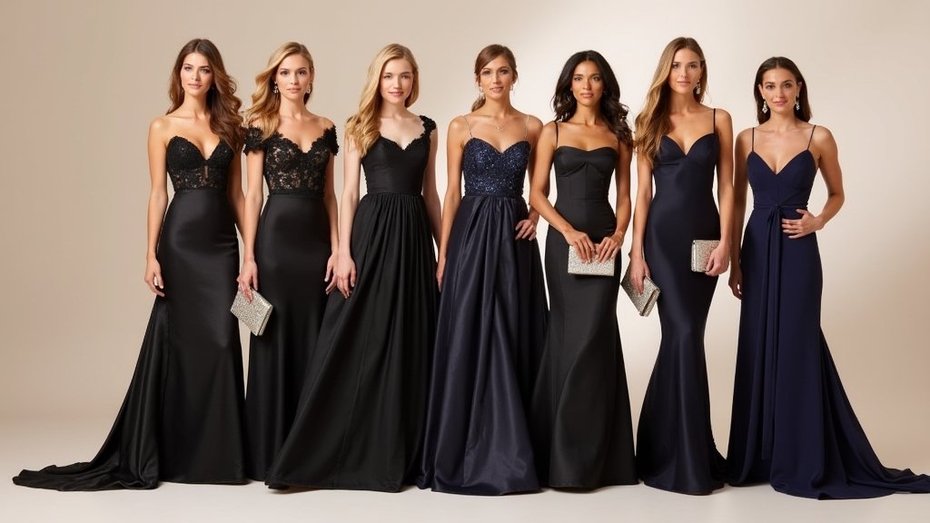 affordable black tie dresses