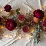 affordable burgundy wedding decor