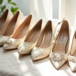 affordable elegant bridal footwear