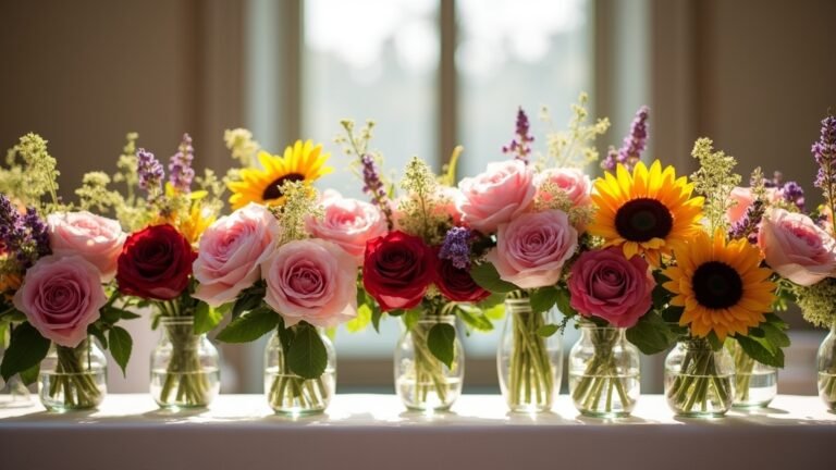 altar flower bouquet ideas