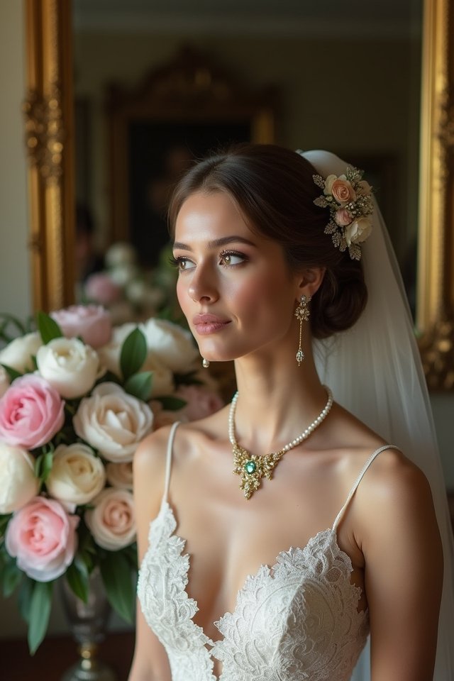 antique bridal jewelry treasures