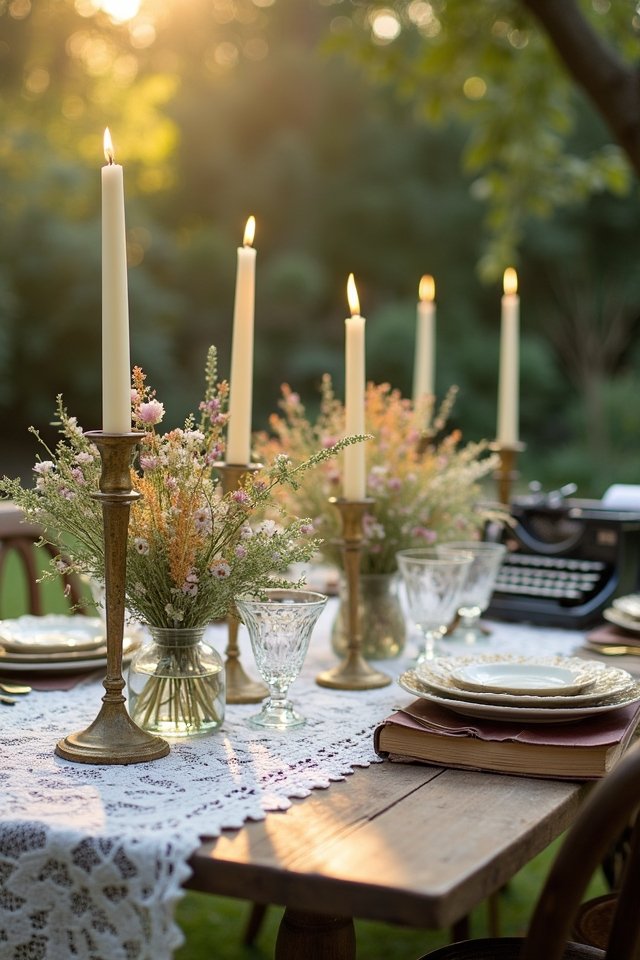 antique decor for weddings