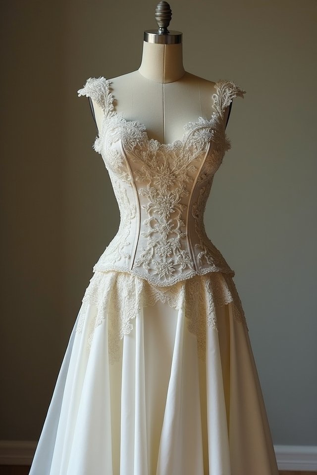 artisan crafted luxury wedding dress