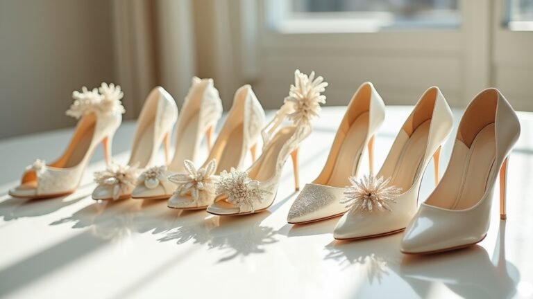 artistic sculptural wedding heels