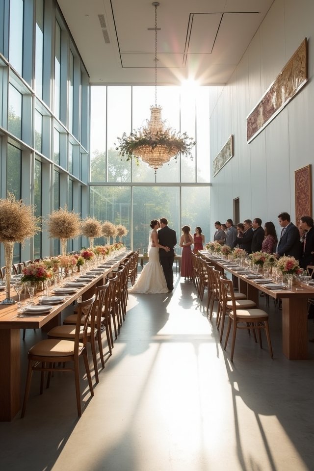 artistic wedding celebration venue