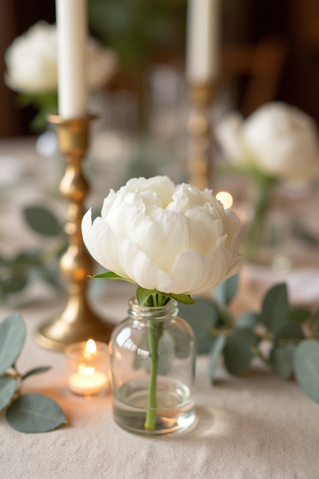 artistic wedding photo displays