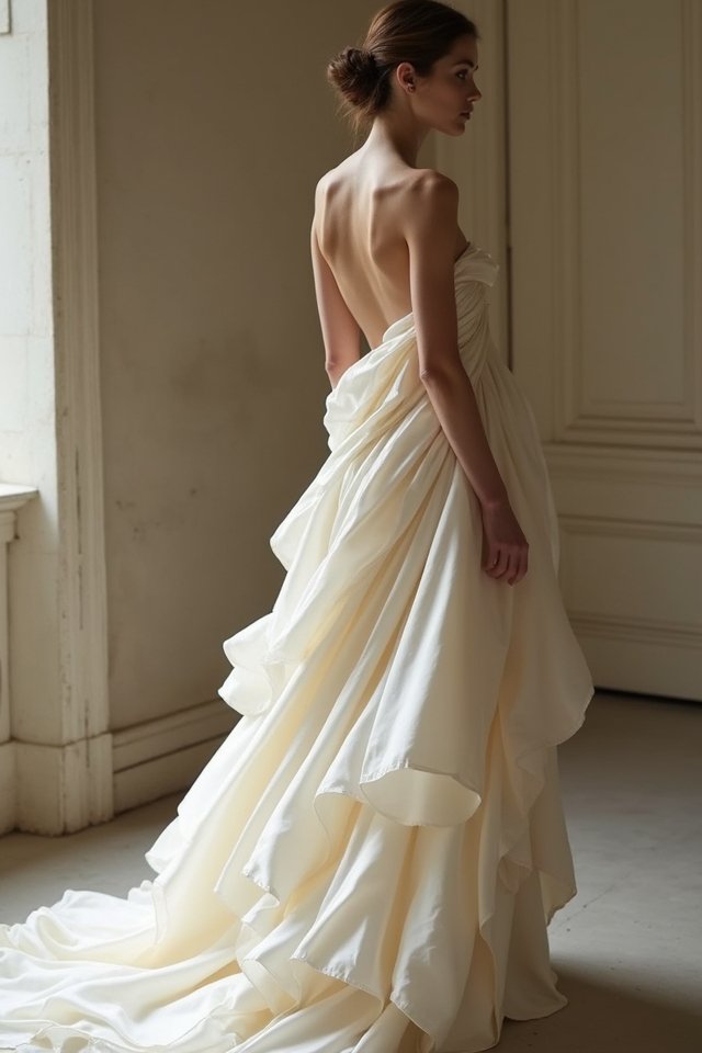 asymmetrical elegance for weddings