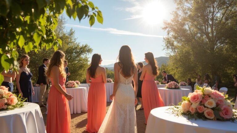 august wedding color palette