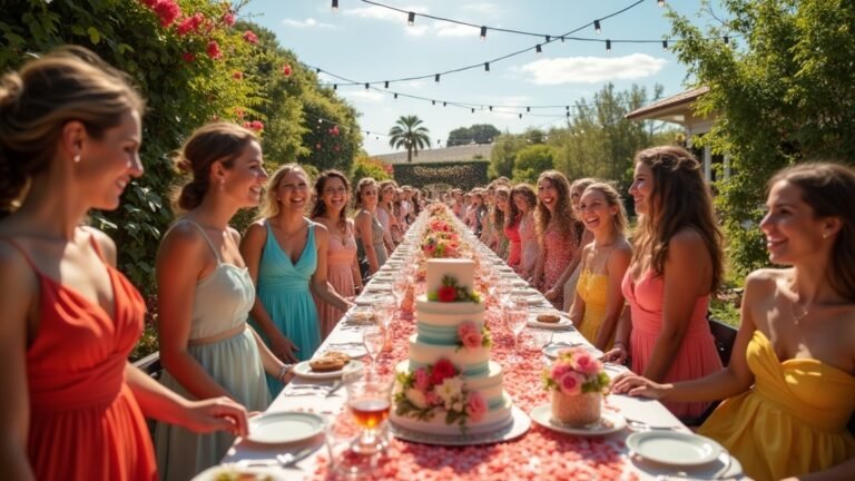 august wedding color palette