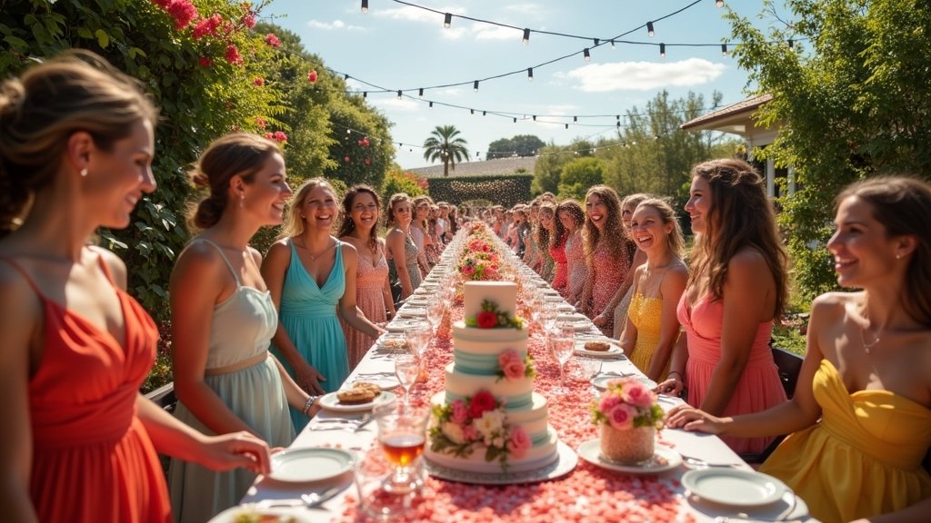 august wedding color palette