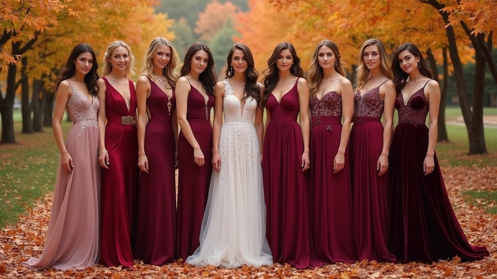 autumn bridal guest attire