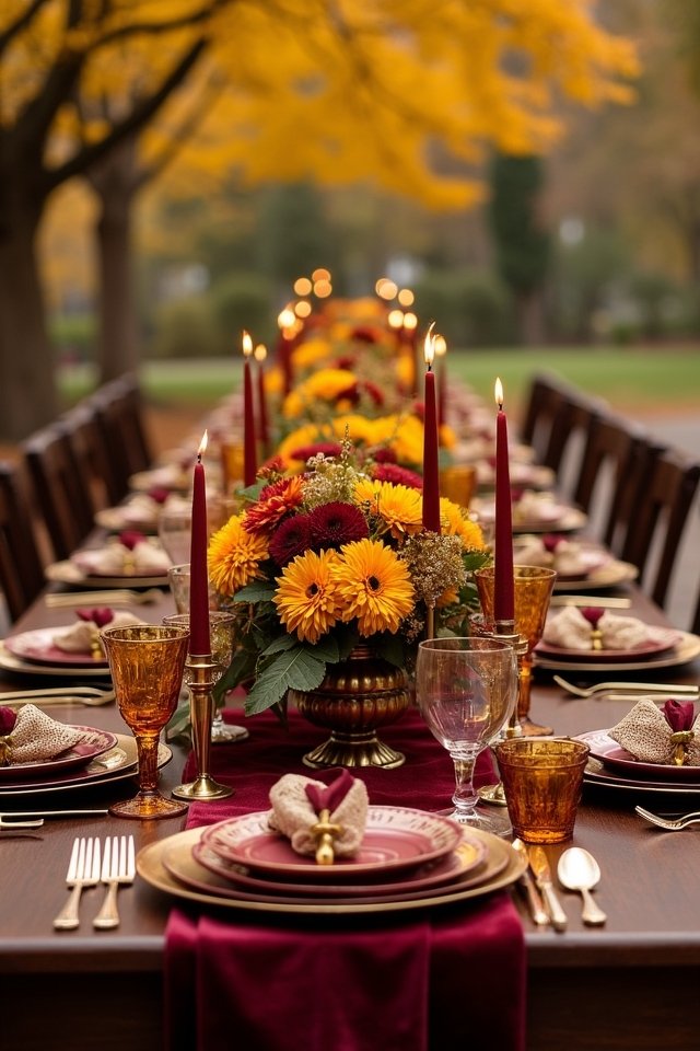 autumn colors for gatherings