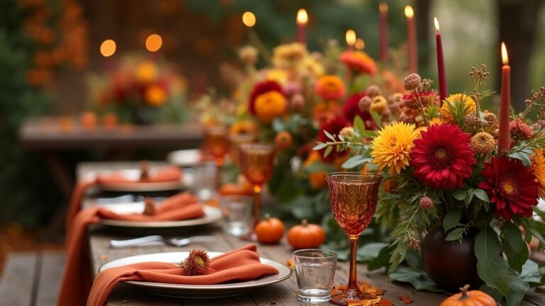 autumn wedding color ideas