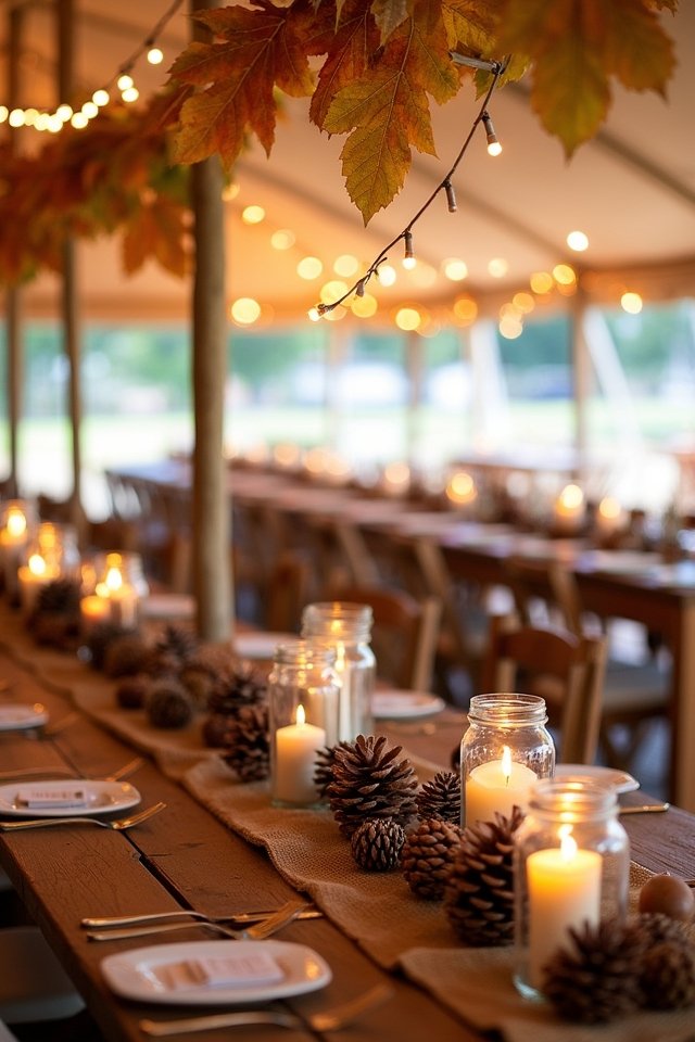autumn wedding decor ideas