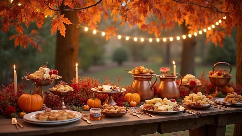 autumn wedding food ideas