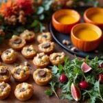 autumn wedding reception menu