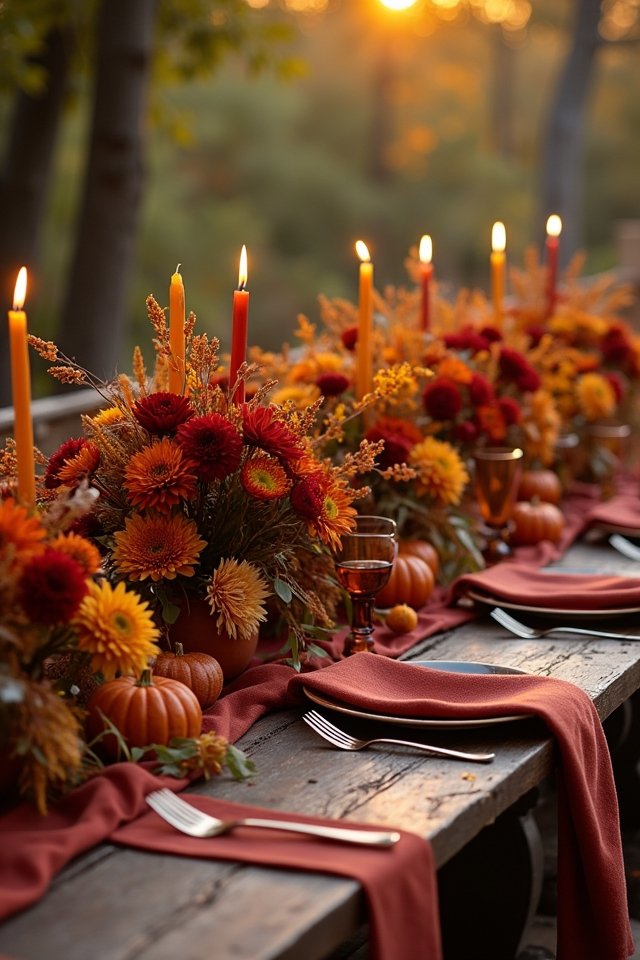 autumnal blooms and warmth