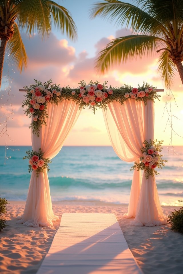 beach wedding enchantment awaits