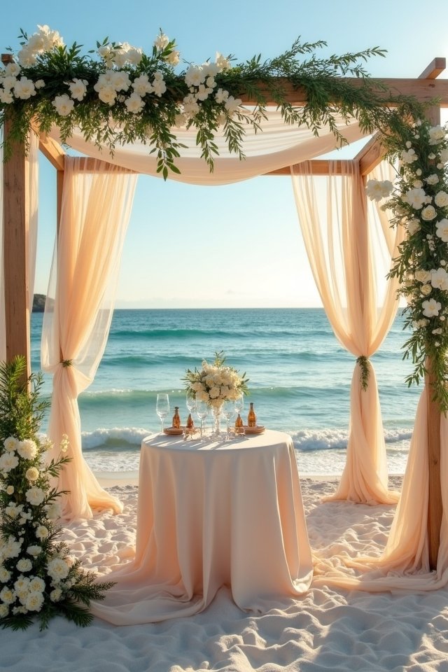 beachfront wedding dreamscape
