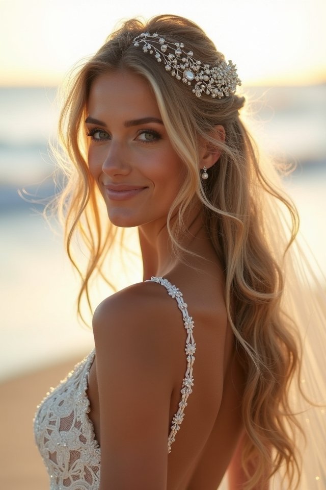 beachy waves with accessories