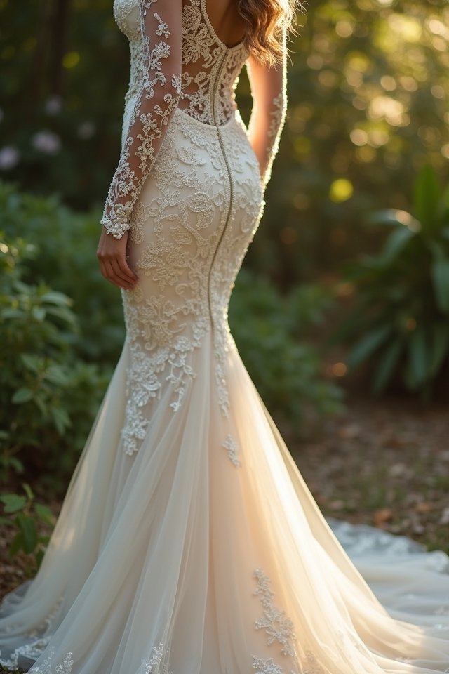 beaded mermaid gown elegance