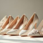 beautiful bridal fancy heels