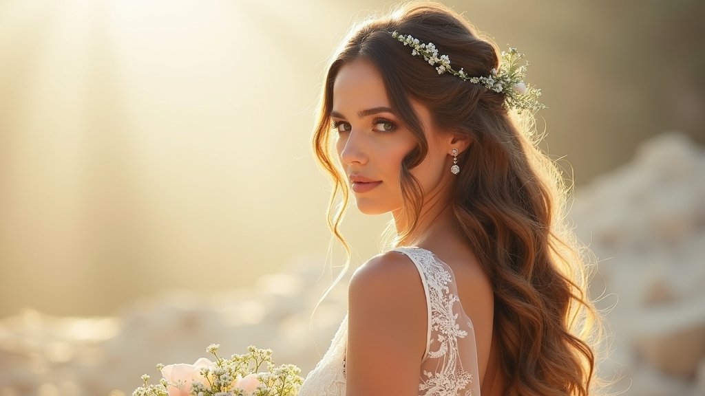 beautiful bride hair ideas
