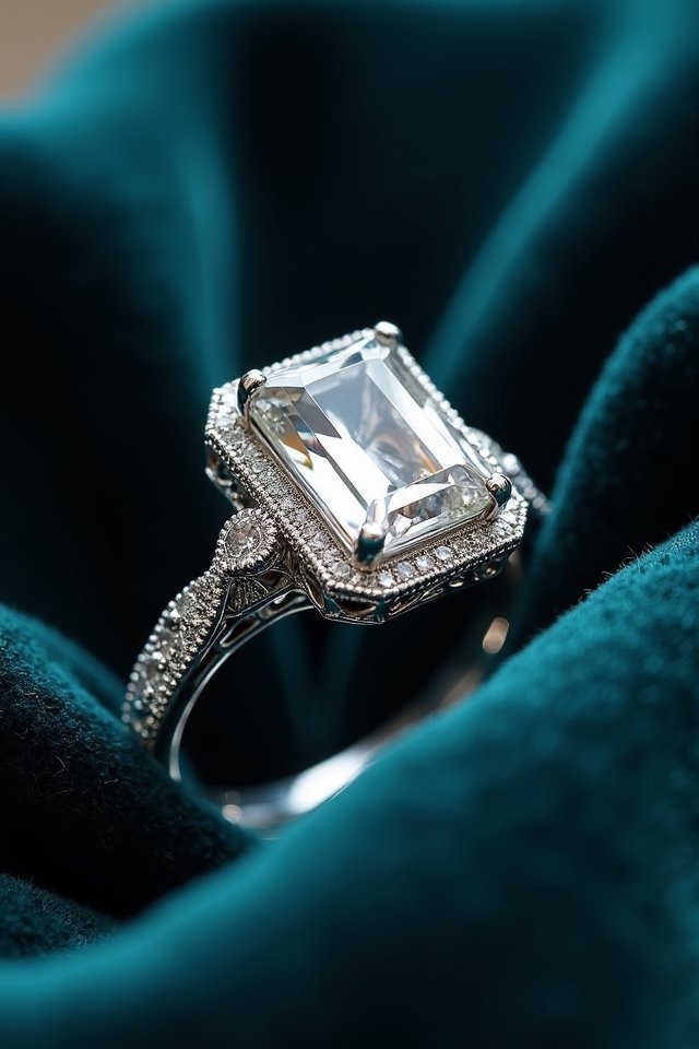 bespoke art deco ring