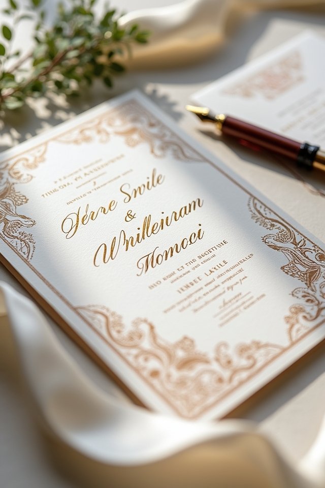 bespoke invitations with artistry