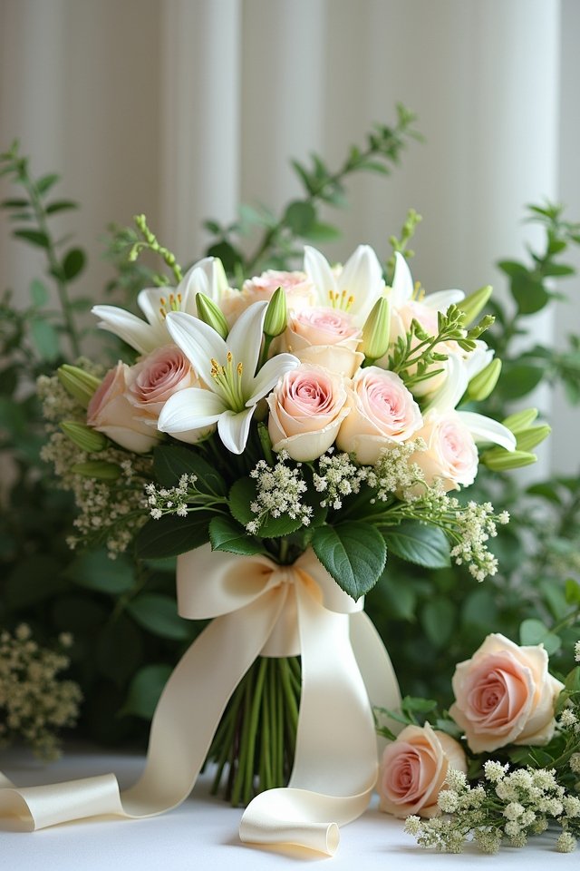bidermajer bouquet romantic elegance