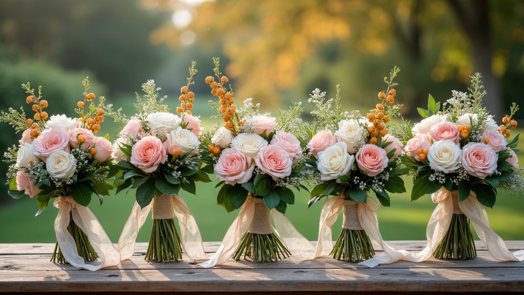 bidermajer quince ramo bouquets
