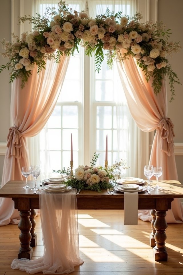 blush beige wedding elegance