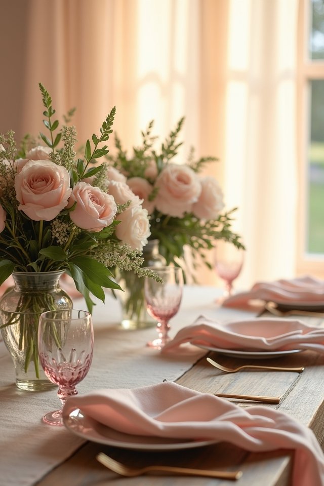 blush pink wedding elegance