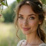bohemian bridal natural makeup