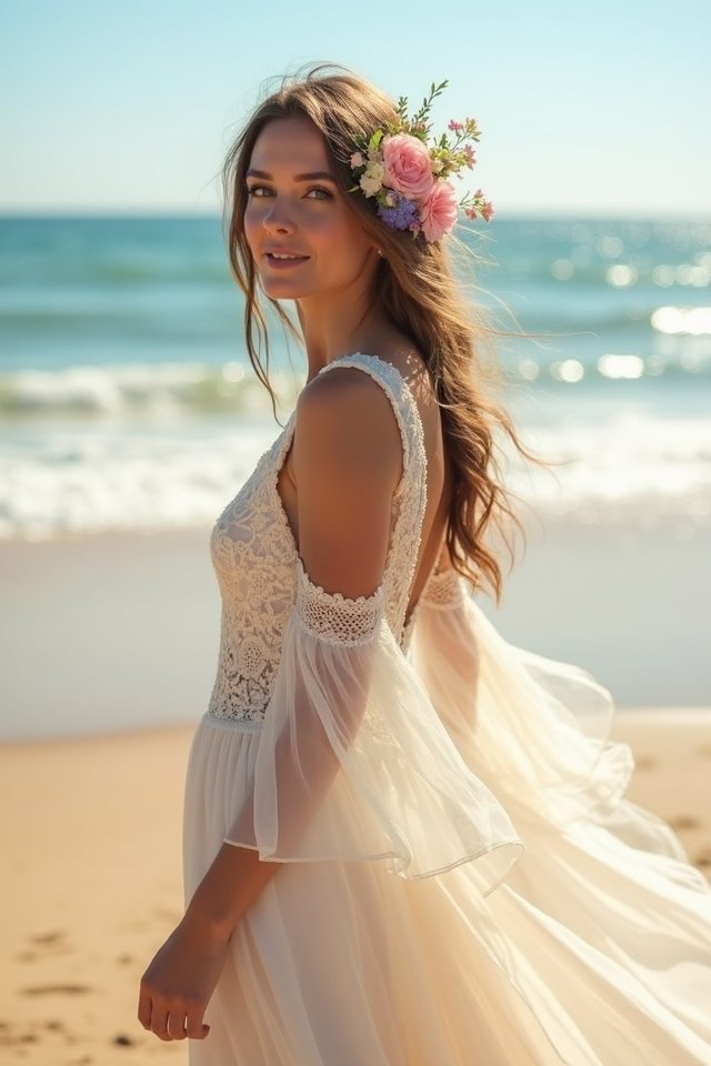 bohemian chic wedding style