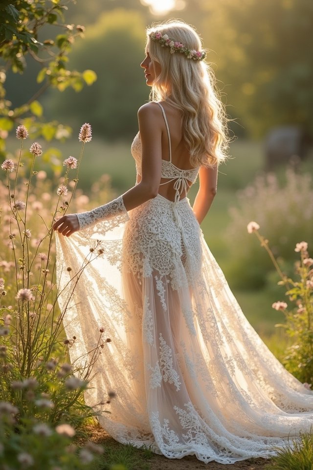 bohemian elegance in crochet