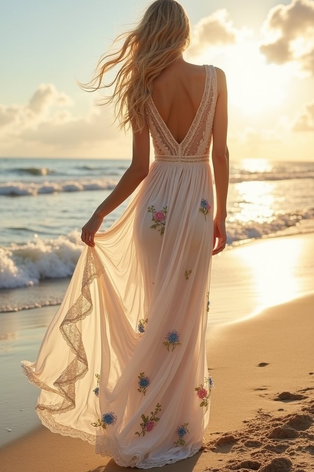 bohemian floral maxi dresses