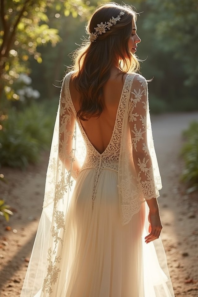 bohemian kimono sleeve elegance