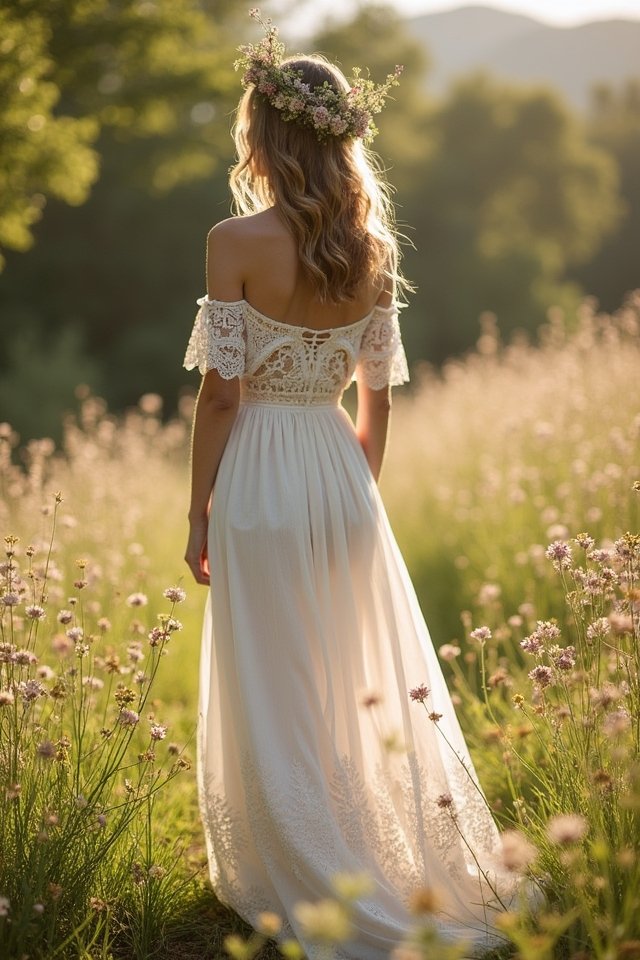 bohemian maxi dress elegance