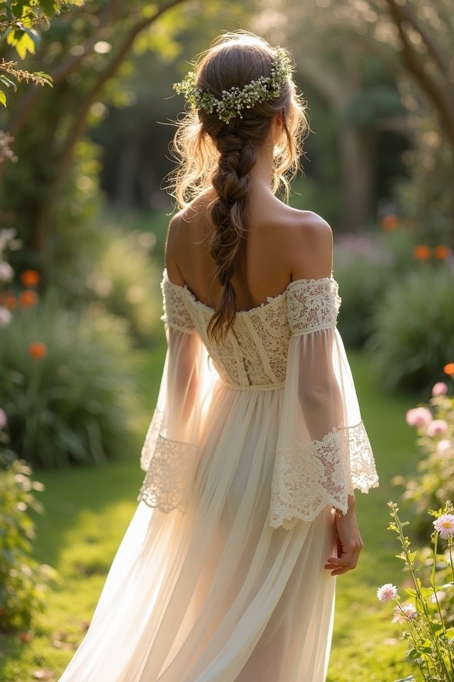 bohemian off shoulder dress delight