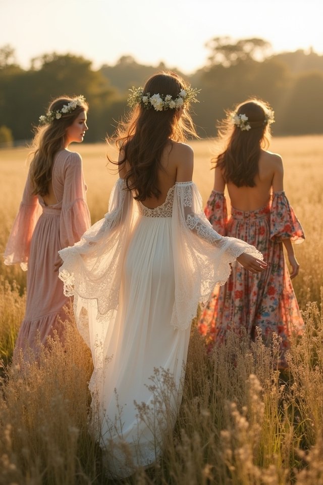 bohemian wedding dress essential
