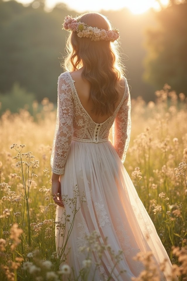 bohemian wedding dress essentials