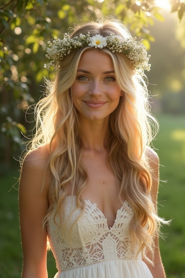 boho bridal braid inspiration