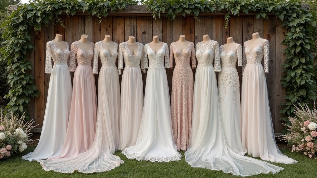 boho bridal gown styles