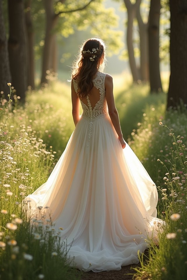 boho chic lace ballgown elegance
