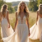 boho chic wedding dress styles