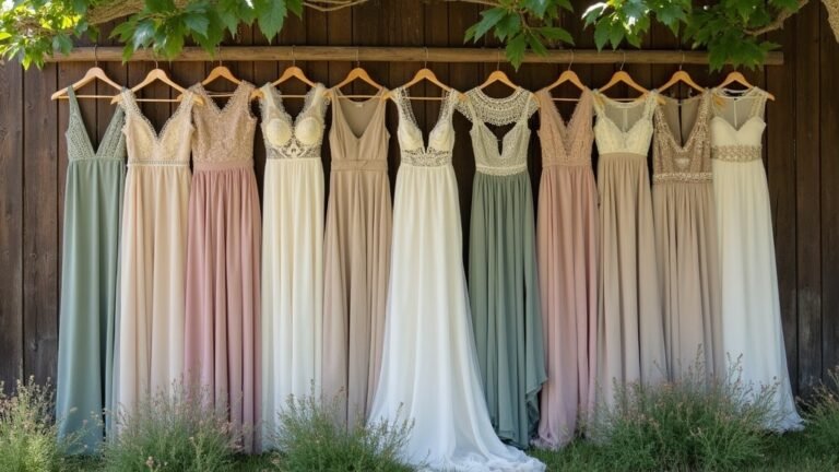 boho chic wedding gowns