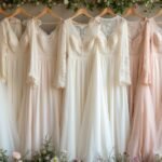 boho long sleeve wedding gowns